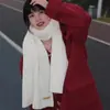 Bufanda de Lana Tejida Estilo Coreano Nueva para Otoño e Invierno para Mujer, Bufanda Cálida para Cuello de Estudiante, Bufanda Larga Estilo Pareja al por Mayor