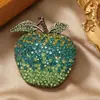 Broche de Moda Más Vendido Transmitido en Vivo, Hebilla de Bufanda de Seda de Alta Gama Estilo Coreano, Broche de Pedrería a la Moda, Pin para Abrigo, Accesorio de Ropa de Perla