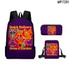Mochila Escolar de Juego 3D Cultiva un Jardín Mochila Bolso Mensajero Estuche Tres Piezas