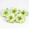 Estilo Floresta Artificial 39 Estilos Flores de Seda Verdes Cabeças de Flores Rosa Hortênsia Flores para Penteado DIY Flores Artísticas Florais Acessórios de Trepadeiras Venda Quente Comércio Exterior