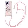 Adecuado para iPhone 15, funda de teléfono, Google 8Pro, funda cruzada con dibujos animados, Xiaomi 13Lite, polvo brillante