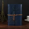 Cuaderno de Papel Kraft Vintage Transfronterizo Diario Portátil Diario de Viaje Cuaderno de Hojas Sueltas Personalizado