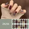 ZA - Adhesivo para uñas blanco sin hornear, totalmente impermeable, parche para decoración de uñas, sensación avanzada, simple, pegamento para esmalte de uñas al por mayor