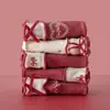 Ropa Interior Roja Nueva para Niñas Algodón Puro 10A Antibacteriana Entrepierna Extendida Año Zodiacal de Chica Dulce Calzones para Mujer