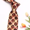 Corbata Estampada para Hombre Ler Estilo Europeo y Americano Corbata Floral de 8 cm Versión Coreana Caballo de Dibujos Animados Corbata para Novio de Boda Fabricante