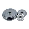 Discos para Barra de Pesas Gimnasio Levantamiento de Pesas Agujero Grande Accesorios para Barra de Pesas Equipo de Entrenamiento Fitness Levantamiento de Pesas Hierro Fundido Niquelado Discos para Mancuernas