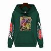 2022 animação JOJO aventura maravilhosa suéter anime marca de moda moletom oversized fleece primavera e outono