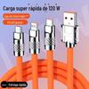 Cabo de dados para passageiro de máquina um para três é adequado para Apple Huawei typec Android Xiaomi telefone celular tablet ipad máquina linha de passageiro