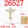 Mini Asas de Diabo Morcego Fofo Estrela de Quatro Pontas Pingente Acessórios de Liga Brincos Artesanais Pulseira Acessórios DIY