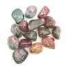 Fábrica em estoque pedra rolante de cristal partícula grande polimento expansão aromaterapia pedra decoração aquário peixe Buda atacado
