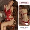 Yiyo Original Sexy Pura Tentación Traje de Dormir Mariposa Jaysuit con Almohadilla en el Pecho Pijama Gratis Encaje Tentación Lencería 8989