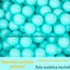 Venda Direta de Fábrica Bola de Plástico 8cm Colorida Ecológica Espessa Bola Ondulada Paraíso das Crianças Brinquedo Indoor Bola para Venda por Atacado