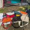 Bolsa de ombro única de cor sólida minimalista japonesa 2026 nova leve unissex moderna bolsa transversal bolsa de ombro casual para o trabalho
