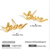 Pendientes de borla de acero de titanio Jieding, Pendientes de lujo ligero y de alta gama, Pendientes de nicho para mujer, Joyería de acero inoxidable que no se decolora al por mayor