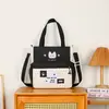 Bolsa Transversal Feminina 2026, Bolsa de Mão para Meninas, Bolsa para Aulas de Reforço para Alunas do Ensino Médio e Fundamental, Bolsa de Ombro de Grande Capacidade