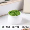 Atacado de fábrica de bonsais, vasos de plástico para flores, plantas suculentas, plantas verdes de cerâmica para mesa, conjuntos de vasos de flores M