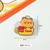 Clip de Pescado Globo de Dibujos Animados de PP, Clip de Nota de Conejillo de Indias Lindo de Acrílico, Clip para Exámenes de Estudiante, Clip Sellador para Snacks
