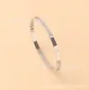 Pulsera de Acero de Titanio de Diez Diamantes de Moda Transfronteriza para Mujer, Pulsera de Acero Inoxidable Totalmente Incrustada, Joyería al por Mayor con Incrustaciones Completas de Diamantes