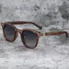Gafas de Sol con Patas de Madera y Clavos de Arroz para Mujer Gafas de Sol Estilo Ins Europeo y Americano para Hombre con Protección Solar y Protección UV Gafas de Sol