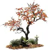 Árbol de Caqui Simulado, Árbol de los Deseos, Árbol Frutal Falso, Decoración Exterior, Árbol de Forma Simulada, Vestíbulo de Hotel, Paisajismo de Ventana de Empresa