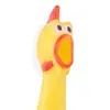 Frango Gritando pequeno médio grande pet brinquedo de som estranho desabafo Oh Oh frango cachorro luta desesperada frango
