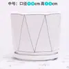 Maceta de Cerámica Tamaño Grande Oferta Especial Liquidación Interior Escritorio Balcón Suculenta Maceta Pequeña Clorofito Helecho Espárrago Maceta Simple Blanca
