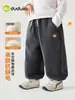 Pantalones de Felpa Dudu Home para Niños, Pantalones Largos Antiestáticos para Niños, Ropa de Otoño para Niñas, Ropa de Bebé, Nuevo
