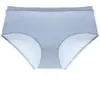 Calcinha de Raposa Feliz Peça Única Antibacteriana Sem Costura Cor Pura Microelástica Fio Dental Ultrafina Sexy Respirável Confortável