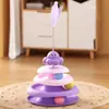 Brinquedo para Gato Autentretenimento Polvo Roda Gigante para Gato Bola Divertida para Gato Varinha com Pena Brinquedo para Gato Resistente a Mordidas Modelo Destacável