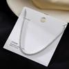 Pulsera de circón elegante de hadas súper pulsera de diseño nicho temperamento estilo frío simple estudiante novias pulsera femenina