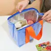 Bolsa de almuerzo Dopamina bolsa para acampar al aire libre bolsa de picnic bolsa de hielo simple aislamiento de papel de aluminio engrosado bolsa de caja de almuerzo para el trabajo y la escuela