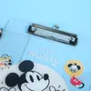 Portapapeles de acrílico transparente para escribir, carpeta con patrón DIY personalizado, versión de información, animación vertical, bloc de oficina para libros
