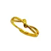 Anillo de Nudo de Suministro en Vivo Diseño de Nicho Femenino Sentido de Diseño Boca Viva Ajustable Anillo de Nódulo Persistente Anillo Joyería de Mano Lote