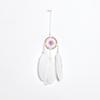 Estilo Simple Flor Pequeña Corazón Atrapasueños Colgante Colgante para Coche Colgante de Pared Decoración de Pared Decoración de Habitación Corazón de Niña