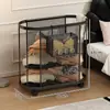 Cesta de lavandería moderna con alto valor estético, Cubo de lavandería doméstico de gran capacidad, Organizador de ropa para baño