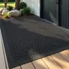Felpudo de entrada para villa, felpudo elástico para entrada de casa, alfombrilla antideslizante, alfombra resistente a la suciedad