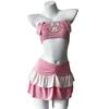Lencería Sexy Uniforme Femenino Anime Chica Linda Cinnamoroll Lindo Deseo Puro Tentación Conjunto Sin Quitar 2818