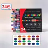 Conjunto de Canetas Marcadoras Acrílicas Líquidas Atacado Direto Transfronteiriço com 120 Cores 168 Cores com Caixas Vermelhas e Pretas, Canetas de Aquarela com Ponta Macia, Conjunto de Canetas para Graffiti