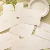Tarjeta de Cumpleaños Verde Aguacate con Sobre Verde Oliva Bendición de San Valentín Gratitud Gracias Tarjeta Escrita a Mano para Evento de Año Nuevo