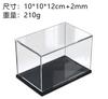Caja de Exhibición Acrílica Modelo Hecho a Mano Caja Ciega Almacenamiento de Joyería Lego Cubierta Antipolvo Plexiglás Alta Transparencia