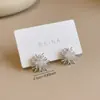 Pendientes de cristal de fuegos artificiales brillantes, estilo francés, ligeros y lujosos: un diseño único y elegante con un toque de alta gama, perfectos para añadir un toque de elegancia a tu look