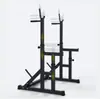 Rack de Agachamento Rack de Barra Ajustável Banco de Levantamento de Peso Rack para Supino Conjunto de Equipamentos de Fitness para Casa Rack de Levantamento de Peso Banco para Halteres