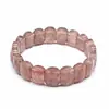 Joyería de Cristal Transfronteriza, Piedra Natural, Pulsera de Amatista de Moda para Mujer, Ojo de Tigre Multicolor con Etiqueta de Mano Facetada