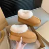 Botas de neve de sola grossa para mulheres, novo estilo de inverno 2026, forradas com fleece e espessadas, sapatos de algodão estilo Nordeste, mocassins de calçar fácil com pelo fofo