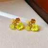 @Oferta Especial Brincos Flor de Zircônia Roxa Retro Fengyun Brincos de Design Nicho Novos Brincos 2025