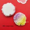 Flores Luminosas Degradadas Coloridas Simuladas Rosa DIY Accesorios de Resina Pegamento Crema Funda para Teléfono Móvil Accesorios para Horquilla Pegatinas