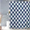 Cortina de Chuveiro para Banheiro Tecido Impermeável Cortina Personalizada para Banheiro Sem Furos Cortina Antimofo Cortina de Porta Cortina de Pendurar Cortina de Divisória para Chuveiro