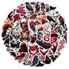 50 piezas Horror Calavera Gótico Pegatinas Estéticas material de pegatina decorativas