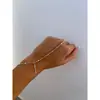 Amazon Transfronterizo Nuevo Pulsera de Gota de Agua de Zircón Pulsera de Cadena de Guantes de Moda Joyería Versátil Diaria Verano 2024