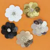 Moda Lentejuela Flor Colorida Bordado Perla Flor DIY Tejido a Mano Ropa Zapatos y Sombreros Bolsas Materiales Venta al por Mayor